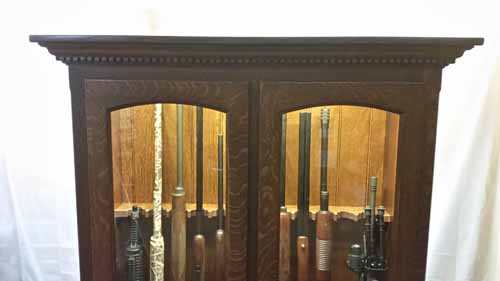 12 Gun Cabinet Amish Made For Shotguns Rilfes Or Other Long Guns