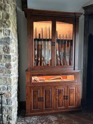 Bennett Custom Gun Cabinet