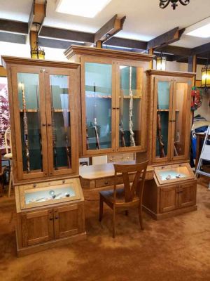 Whitacre Desk Gun Cabinet