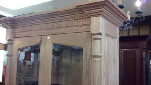 Clifton Gun Cabinet and Pistol Display Top Moulding