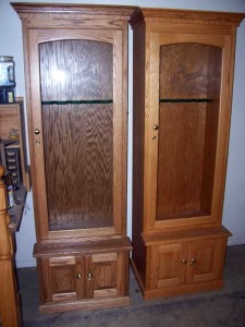 Amish Custom Made 6 Gun Cabinet