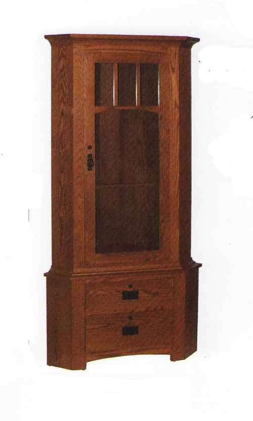 Amish Gun Cabinets in Standard Designs - Amish Custom Gun 