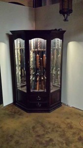 Custom Corner 12 Gun Cabinet