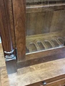 Amish Custom Gun Cabinet with Safe | Amish Custom Gun Cabinets