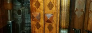 gun cabinet door inlays