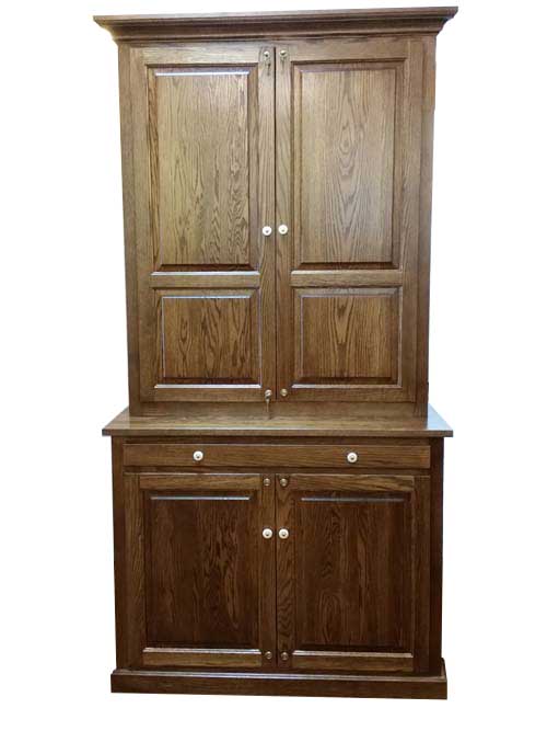 Musser-12-long-gun-solid-door-gun-cabinet-with-cleaning-Musser-2