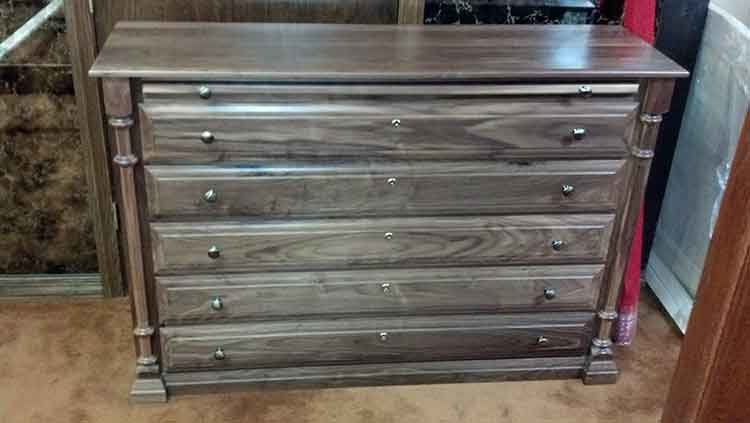 Walnut Gun Dresser